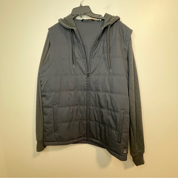 Travis Mathew Scavenger Hooded Full Zip Jacket Mens Large